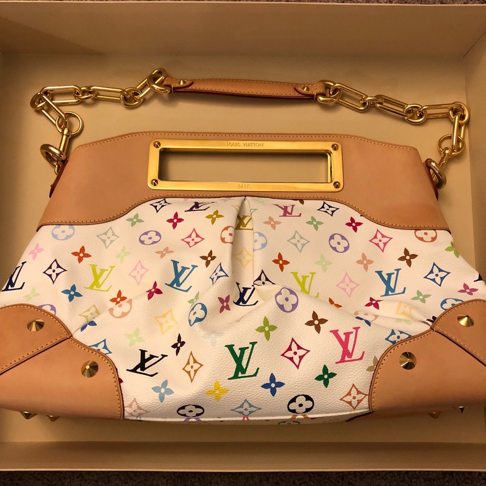 Louis Vuitton Judy GM Multicolor Satchel